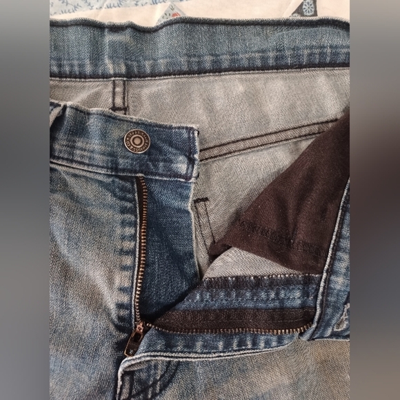 A Levi's 511 Rare Black R Tab Slim Straight Leg Denim Jeans - Picture 8 of 16